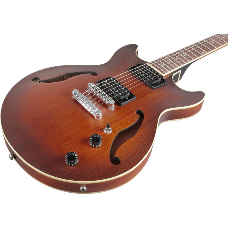 Ibanez AM53TF Artcore Series Semi Hollow-Body Electric Guitar (Tobacco Flat)