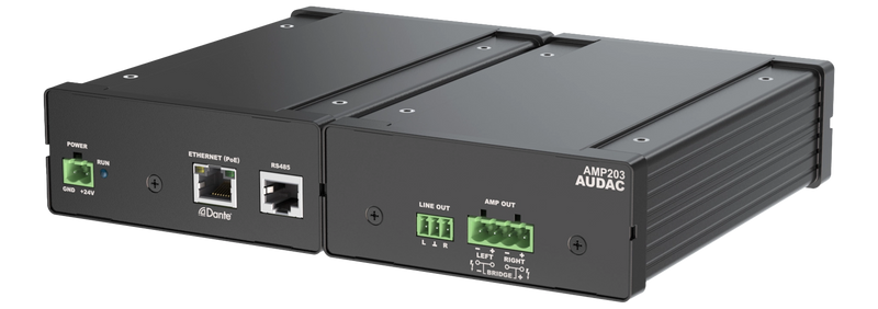 Audac AMP203 Mini amplificateur stéréo Dante