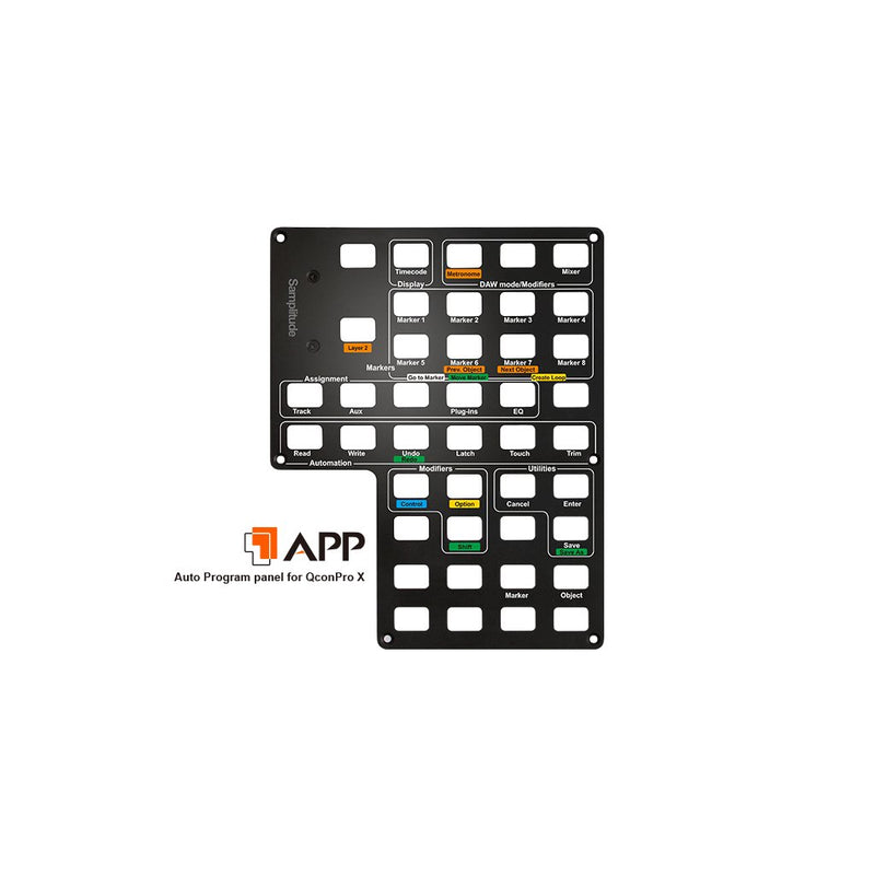Icon Pro Audio ICOA-APPS Samplitude Auto-Detect Panel for QCon Pro X