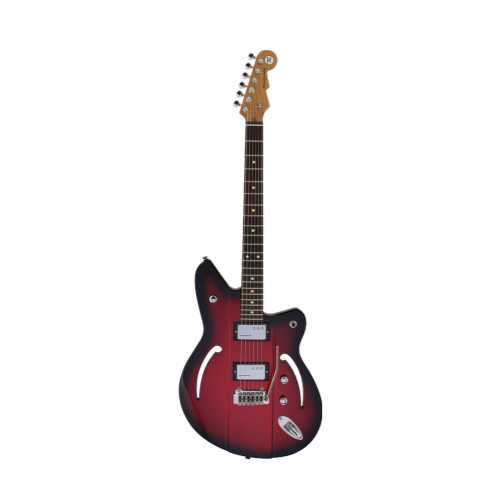 Reverend AIRSONIC W Electric Guitar (Metallic Red Burst)