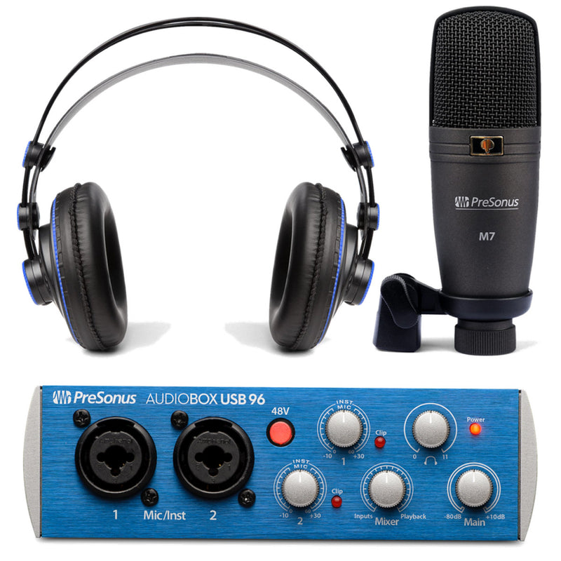 PreSonus AUDIOBOX 96 STUDIO Pack d'enregistrement en studio