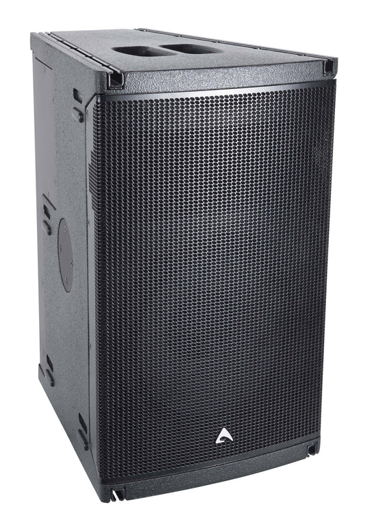 Axiom AX1012A 12” Active 2-Way Full-Range CORE Processed Powered Constant Curvature Array Element - Black