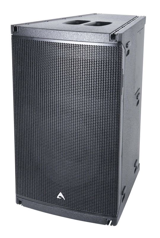 Axiom AX1012A 12” Active 2-Way Full-Range CORE Processed Powered Constant Curvature Array Element - Black