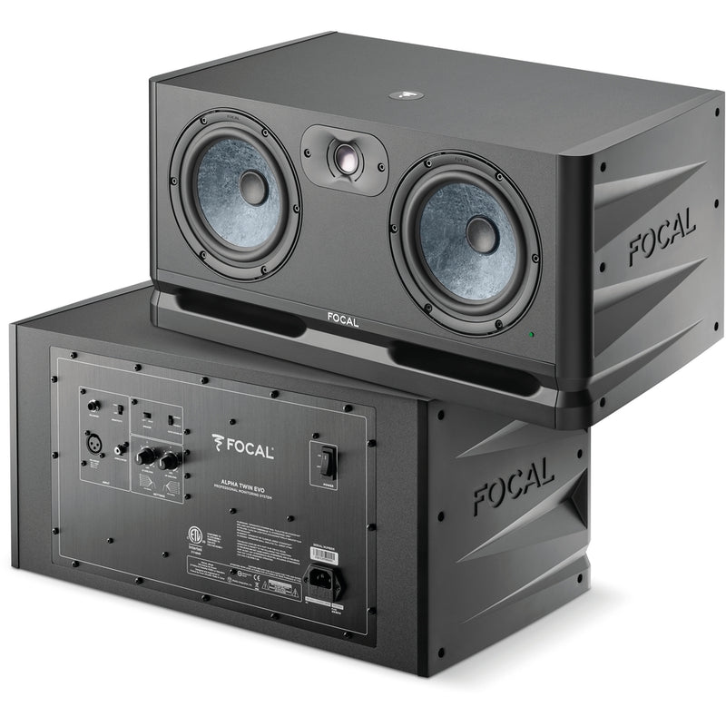 Focal ALPHA TWIN EVO Powered Studio Monitor (Single) - Dual 6.5"