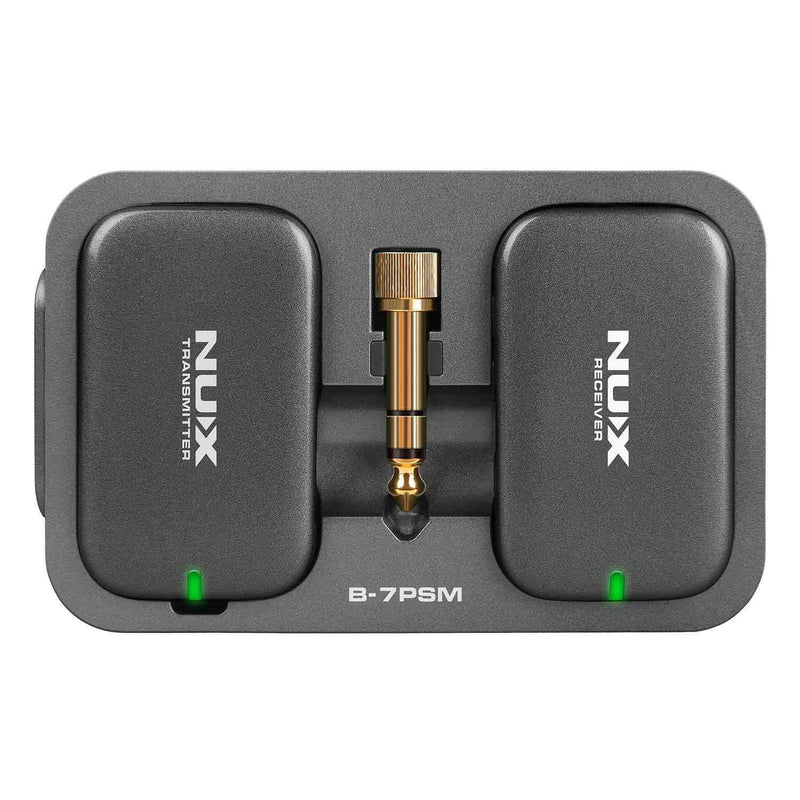 Nux B-7PSM Système de surveillance dans l'oreille sans fil - 5,8 GHz