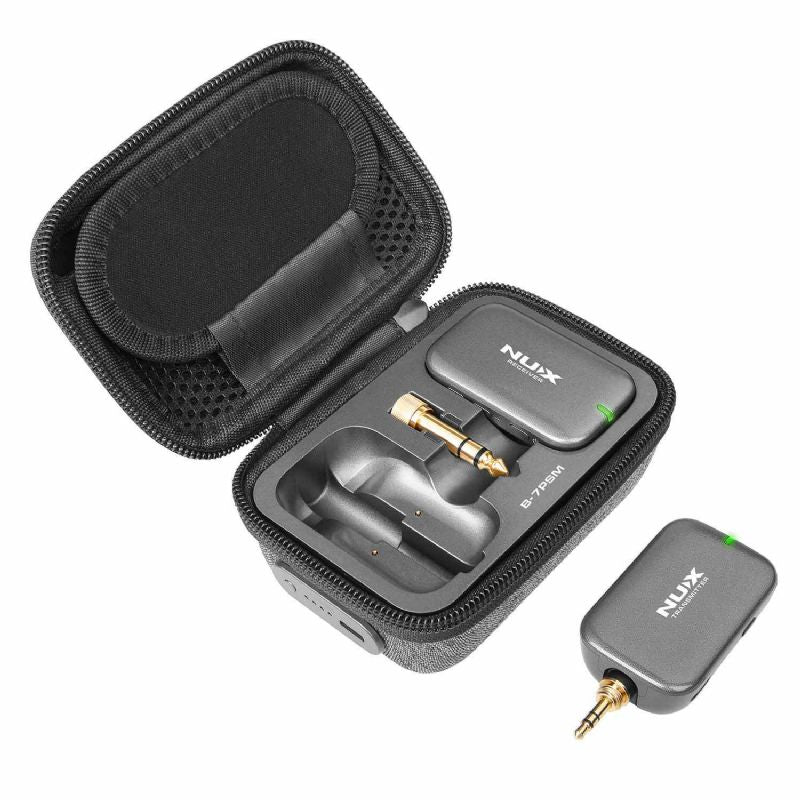 Nux B-7PSM Système de surveillance dans l'oreille sans fil - 5,8 GHz