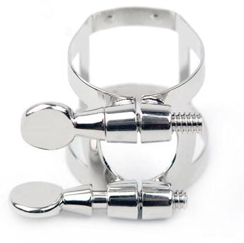 Rico RBS1LN Ligature for Baritone Sax Nickel - Red One Music