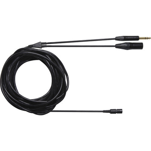 Shure BCASCA-NXLR3QI-25 3-pin XLR + 1/4 Cable For BRH Headsets