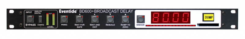 Eventide BD600+ Professional Broadcast Delay Processor