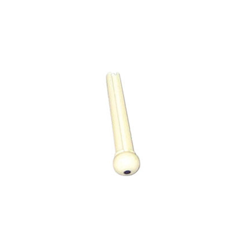 Profile GBP-PD-CR - Cream Plastic BridgePin 60/Box - Red One Music