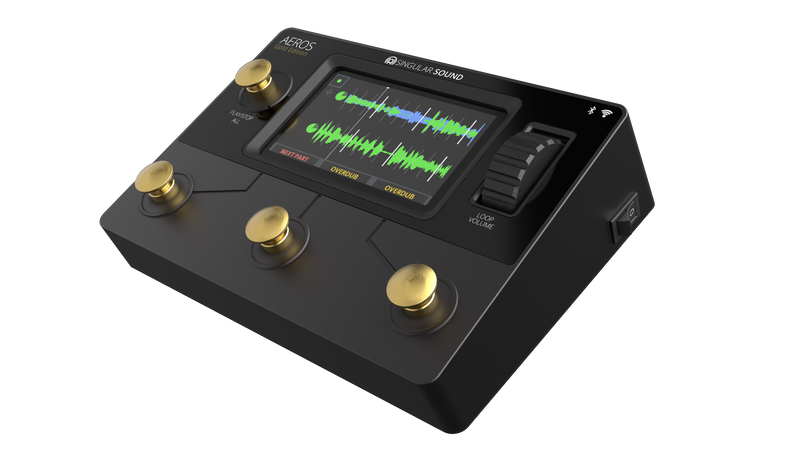Pédale de studio Singular Sound EROS Loop (édition Gold)