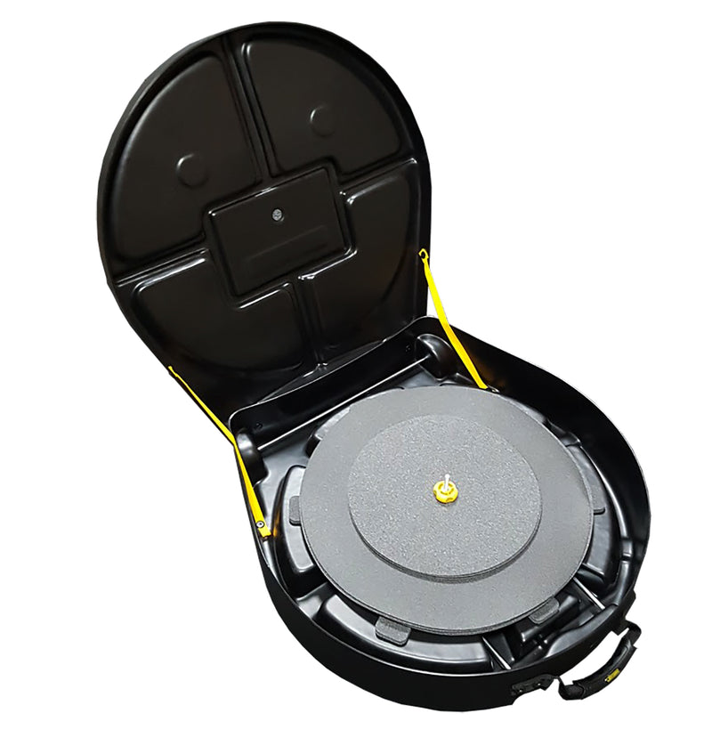 Hardcase HNP12CYM24W With Wheels 24" Cymbal Case (White)
