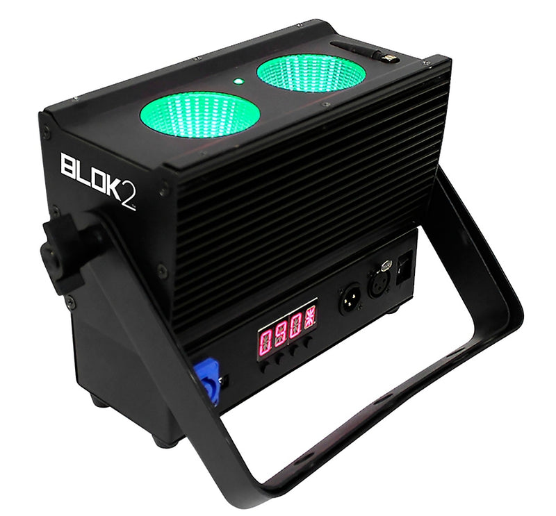 Blizzard Lighting BLOK 2 IP65 2x25W RGBW+UV COB LED Wash Light