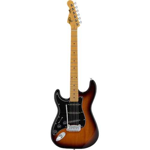 G&L S-500 ‘Lefty’ Tobacco Burst - Red One Music