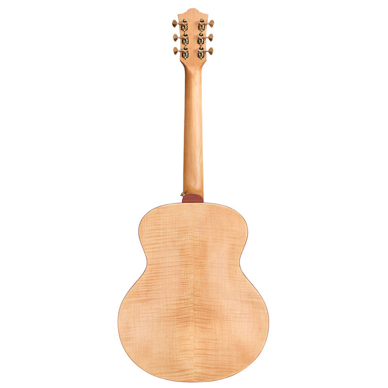 Guild Westerly Jumbo Junior Reserve Maple Acoustic Electric Guitar - Antique Blonde Satin
