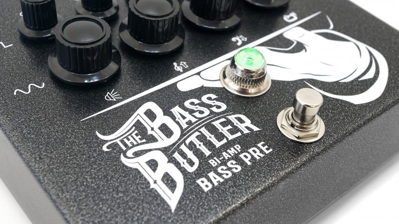 Pédale de préampli basse bi-ampli BASSBUTLER orange