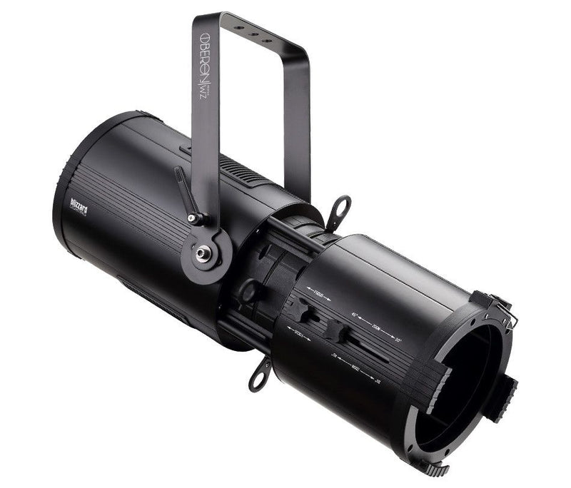 Blizzard Lighting Oberon Profile NZ 1x200W WW LED 95 CRI Narrow Zoom Profile Light