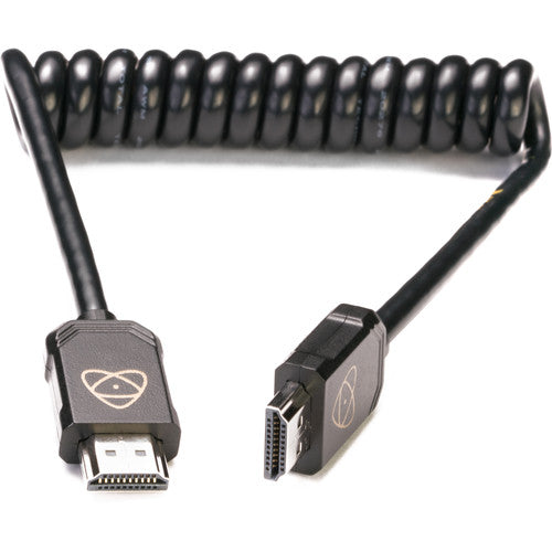 Atomos Atom-4K60C5 Atomflex Hdmi (Type-A) Male To Hdmi (Type-A) Male Coiled Cable - Red One Music