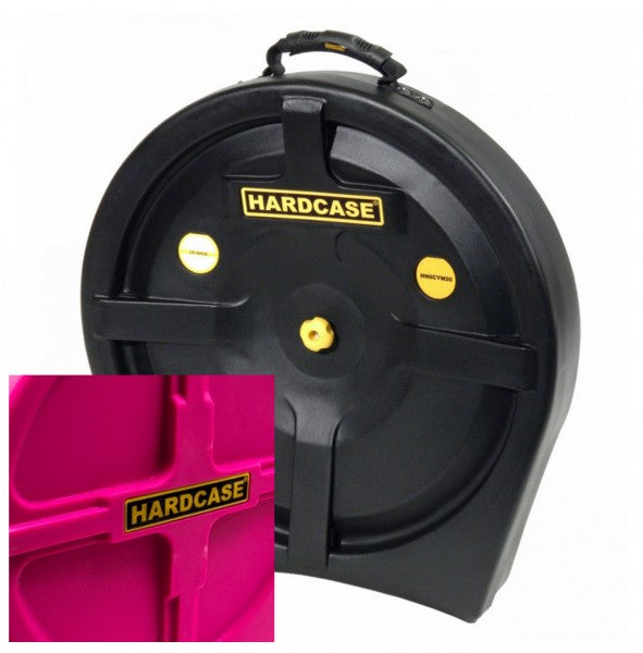 Hardcase HNP6CYM20P 20" Cymbal Case With Handle (Pink)