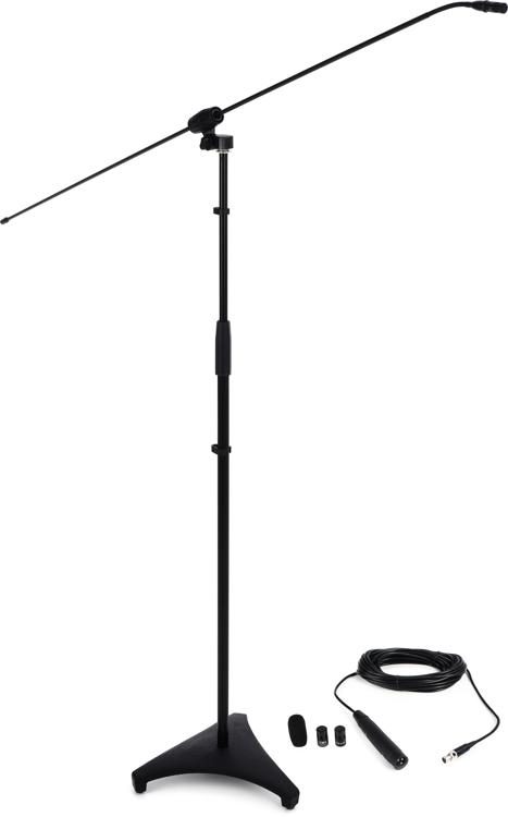 Galaxy Audio CBM-362 Carbon Fiber Boom Mic w/ 62" Adjustable Stand