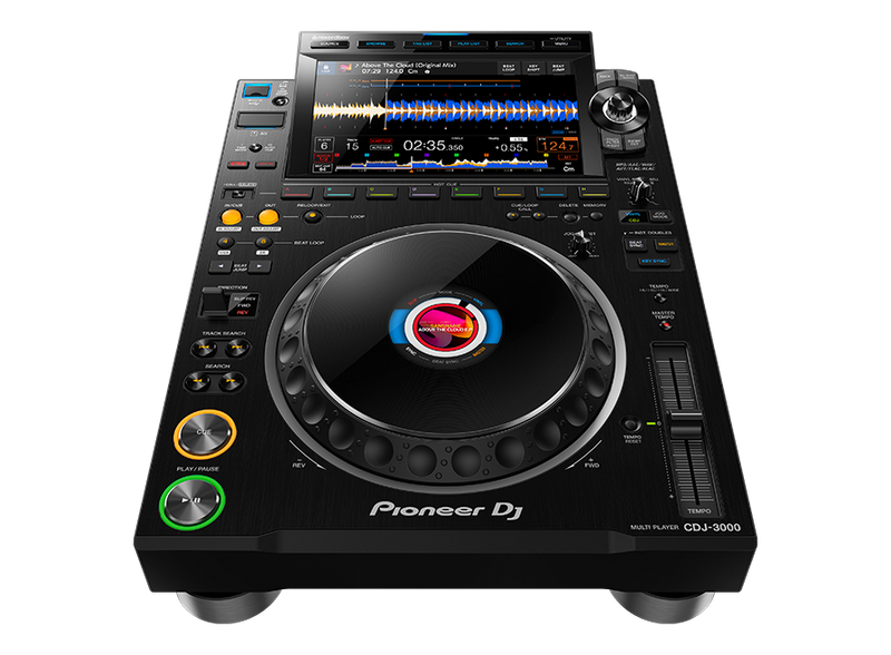 Pioneer DJ CDJ-3000 Pro DJ High-Resolution Multi-Player (Black)