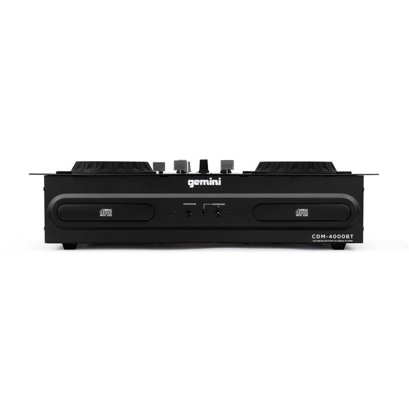 Gemini CDM-4000BT 2-Channel Professional Dual CD/USB Media Player With Bluetooth