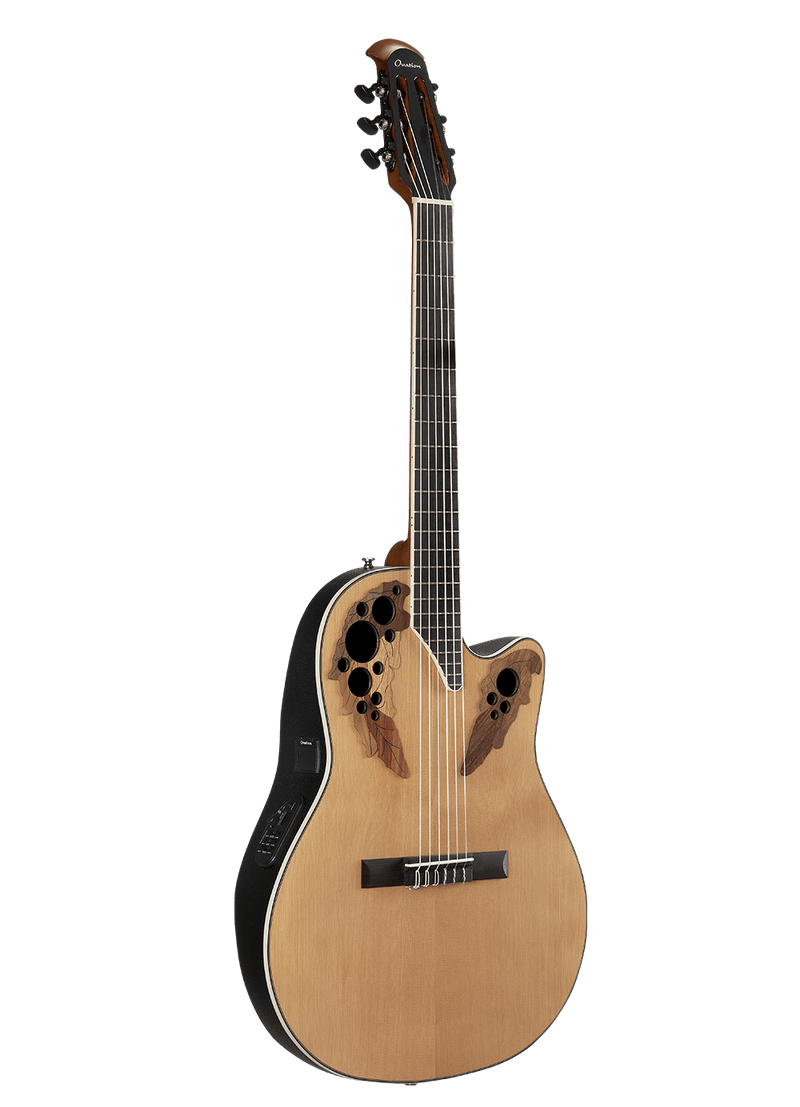 Ovation CE44C-4A Celebrity Elite®, Classical Guitar, Mid Depth - Aged Natural