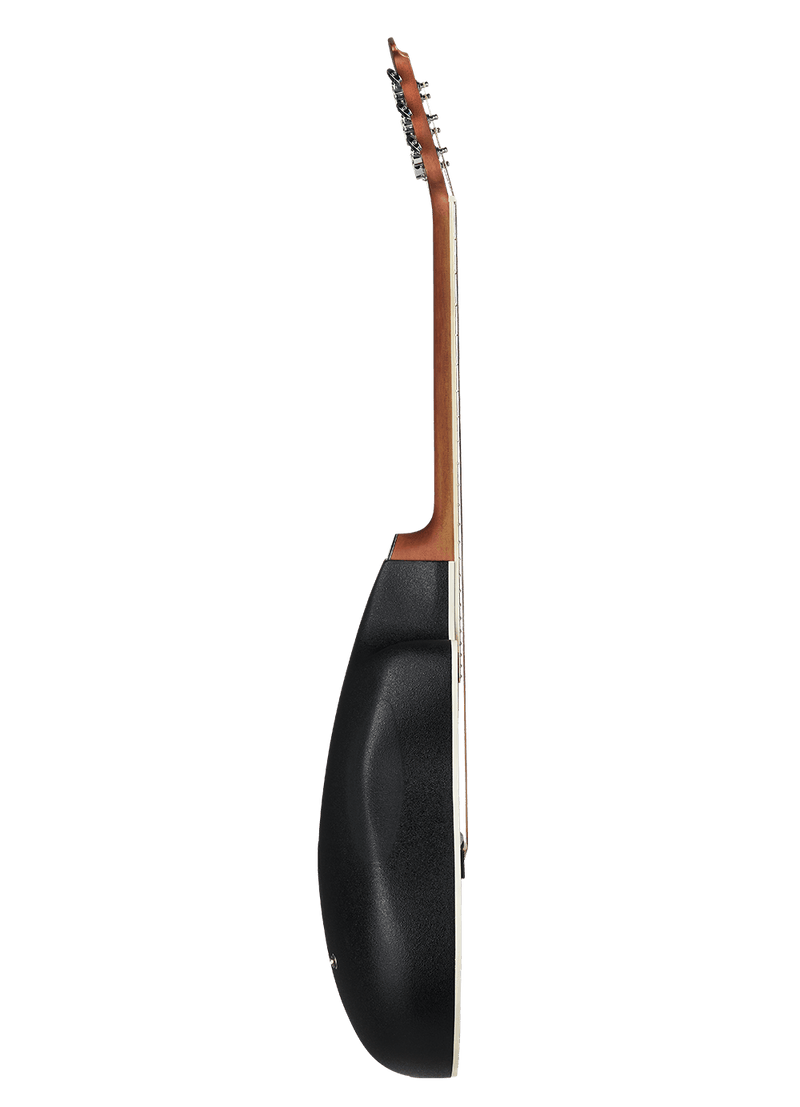Ovation CE44LX-1R Celebrity Elite Exotic Acoustic-Electric Guitar (Ruby Red/Natural Burst On Exotic Quilted Maple)