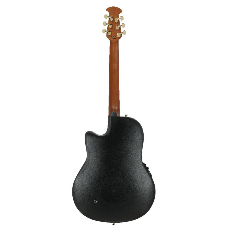 Ovation CE44P-FKOA Celebrity Elite Plus Series - Mid-Depth Lyrachord Body Acoustic-Electric Guitar - Figured Koa Top