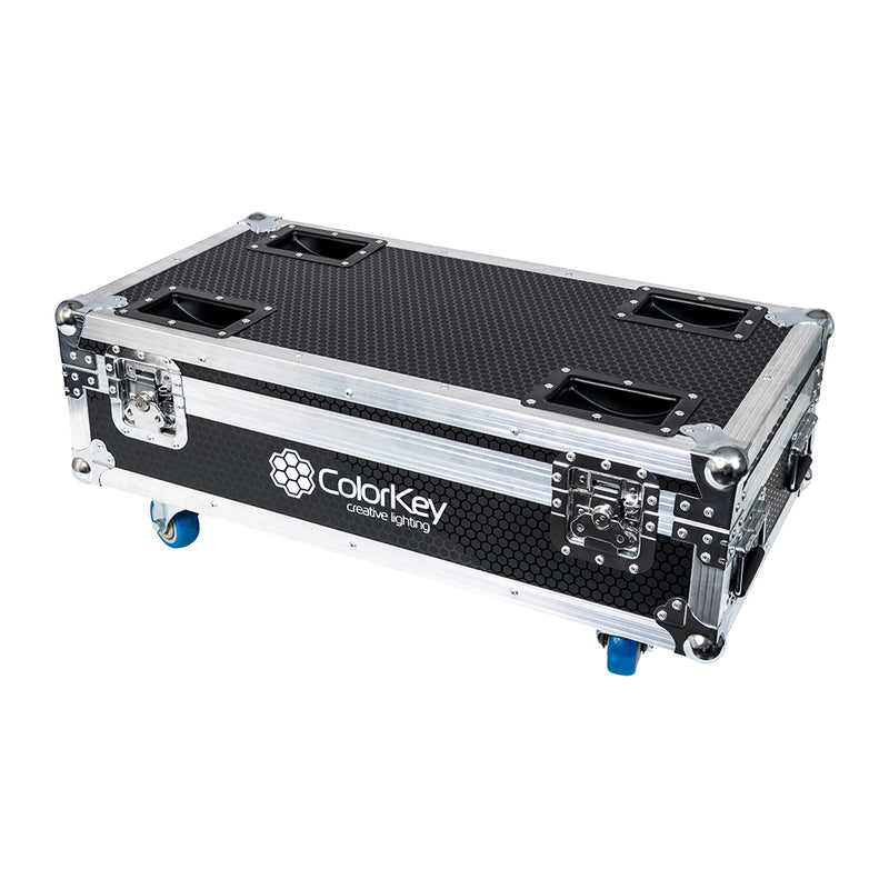 Colorkey CKU-9028 Charging Road Case For Mobilepar Mini Hex 4