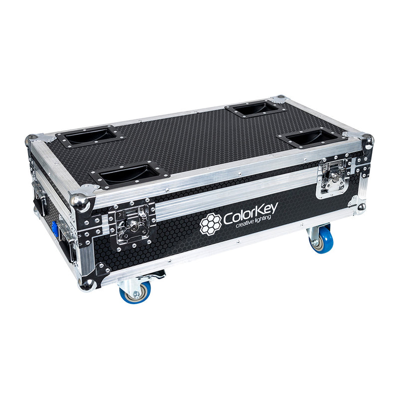 Colorkey CKU-9028 Charging Road Case For Mobilepar Mini Hex 4