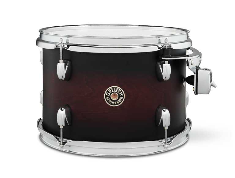 Gretsch Drums CM2-0812T-SDCB Catalina Maple Rack Tom (Satin Deep Cherry Burst) - 12" x 8"