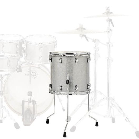 Gretsch Drums CM2-1616F-SS Catalina Maple Floor Tom (Silver Sparkle) - 16" x 16"