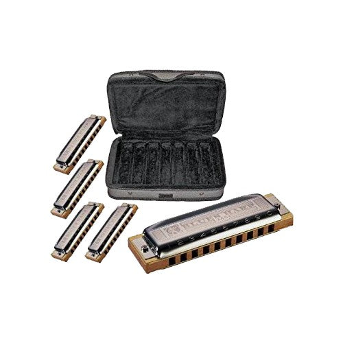Harmonica diatonique Hohner COB Blues Harp - Paquet de 5