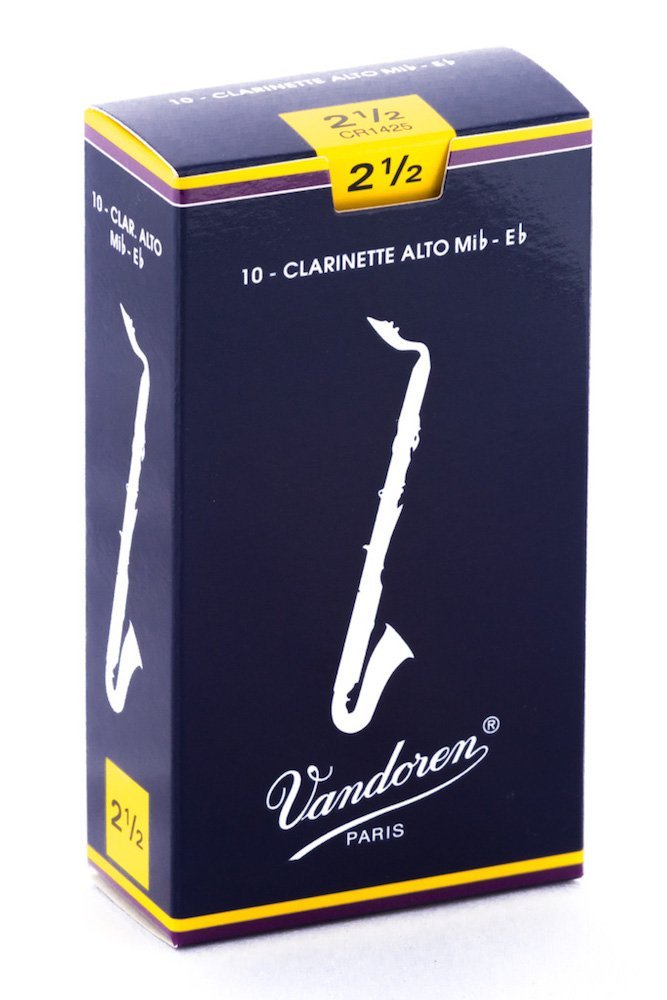 VANDOREN CR1425 ALTO CLARINET TRADATION REEDS Force 2.5 (boîte de 10)