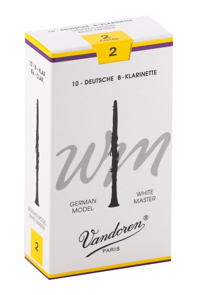 Vandoren CR162 BB Clarinet Blanc Master Reeds Force 2 (boîte de 10)