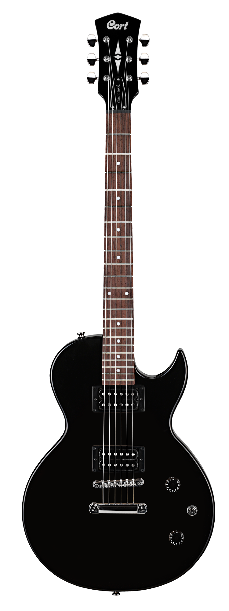 Cort CLASSIC ROCK Series Electric Guitar (Gloss Black)