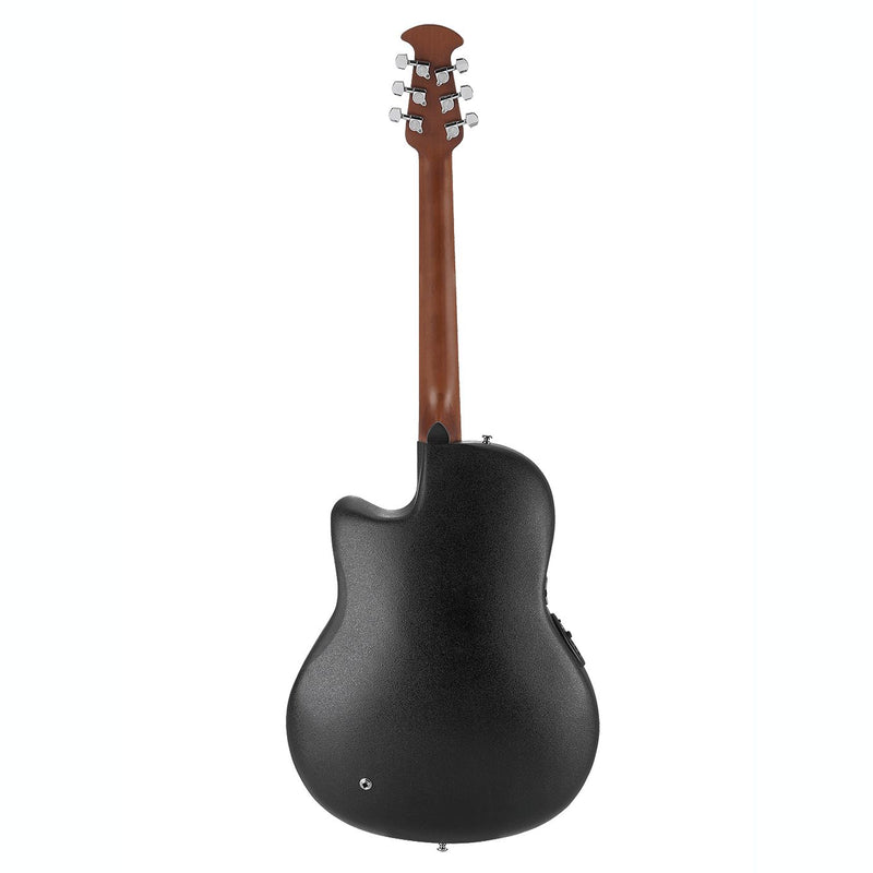 Ovation CS24P-TBBY Celebrity Standard Plus Series Acoustic-Electric Guitar (Trans Black Flame Maple)