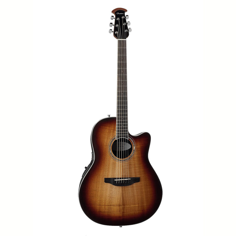 Ovation CS28P-KOAB Celebrity Standard Series - Super Shallow Body Acoustic-Electric Guitar - Koa Burst
