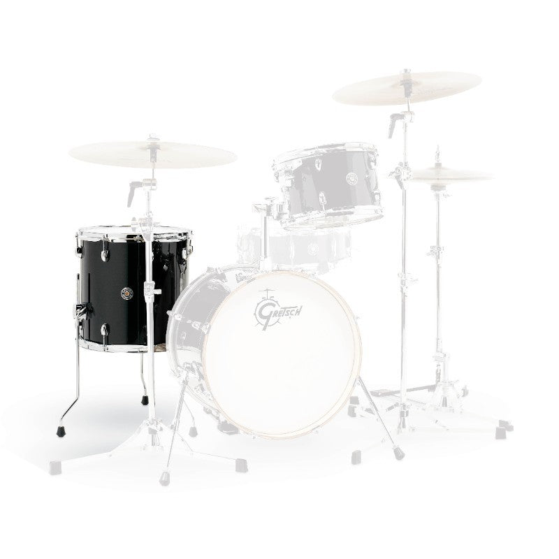 Gretsch Drums CC2-1414F-PB Catalina Club Floor Tom (Piano Black) - 14" x 14"
