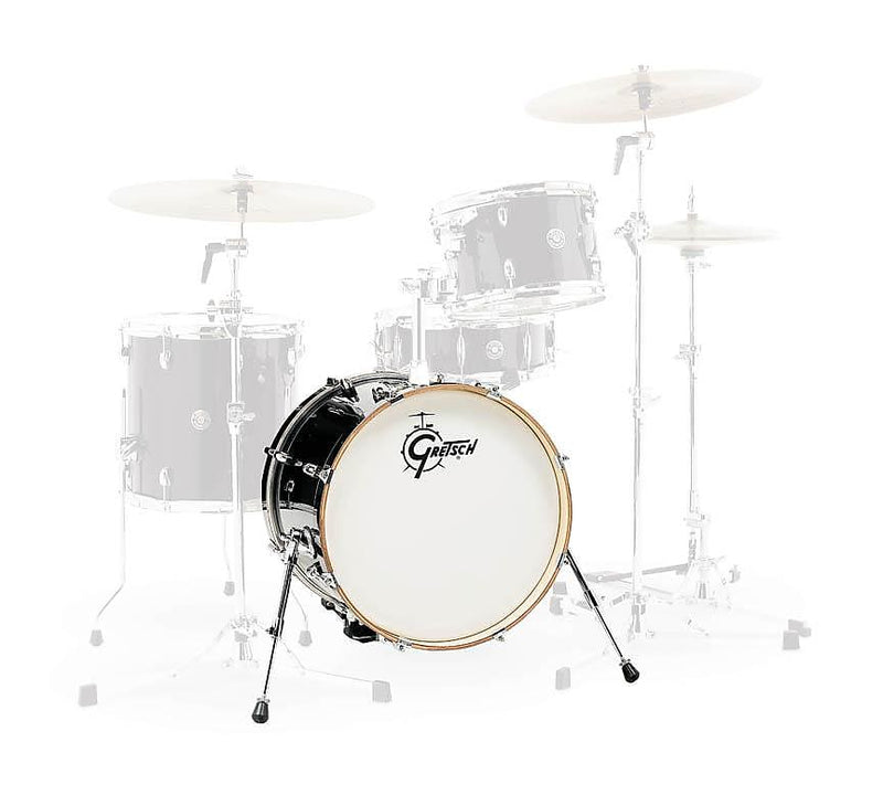 Gretsch Drums CC2-1420B-PB Catalina Club Bass Drum (Piano Black) - 14" x 20"