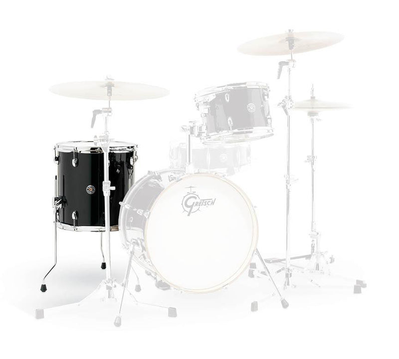 Gretsch Drums CC2-1616F-PB Catalina Club Floor Tom Drum (Piano Black) - 16" x 16"