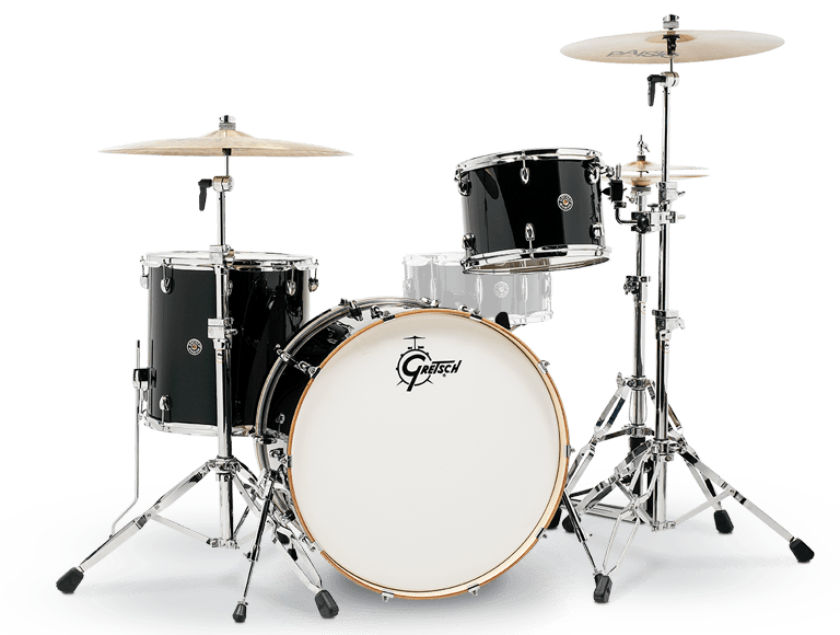Gretsch Drums CC2-R443C-PB Catalina Club 3-Piece (24/13/16) Shell Pack (Piano Black)