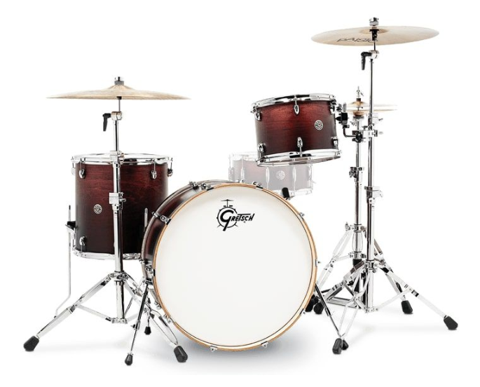 Gretsch Drums CC2-R443C-SAF Catalina Club Rock 3-Piece Shell Pack (Satin Antique Fade)