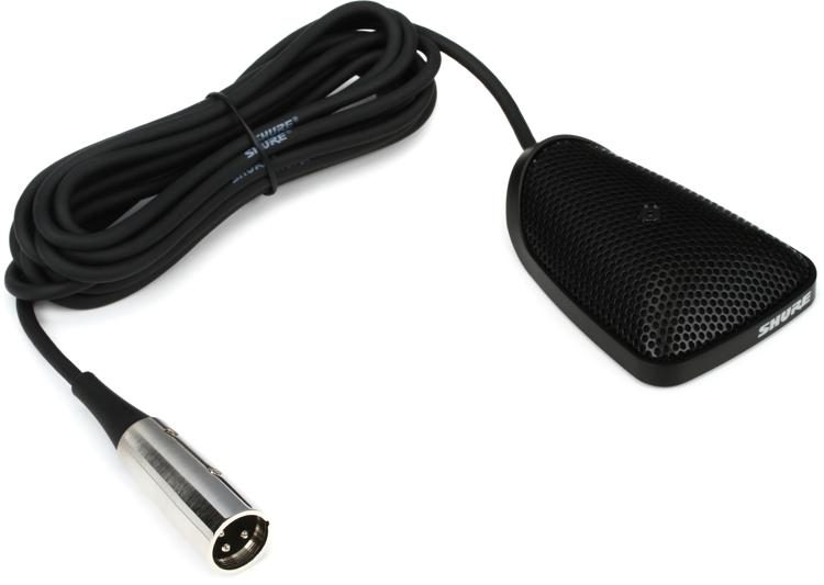 Shure CVB-B/C Centraverse Cardioid Boundary Condenser Microphone (Black)