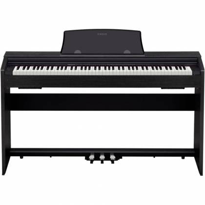 Casio PX770BK Privia Piano numérique 88 touches avec support d'armoire et pédales (noir)