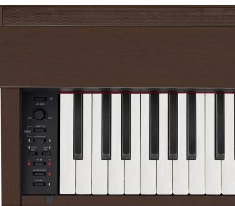 Casio PX870BN Privia Piano numérique 88 touches avec support d'armoire et pédales (noyer)