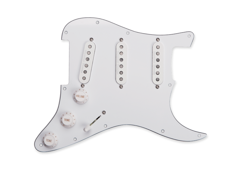 Seymour Duncan 11550-01-W Ensemble de pickguard California années 50 Blanc