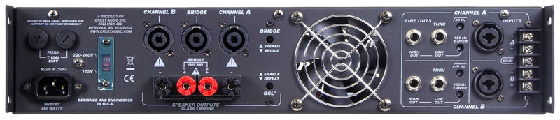 Peavey CPX™ 2 Professional Touring & Install Power Amplifer