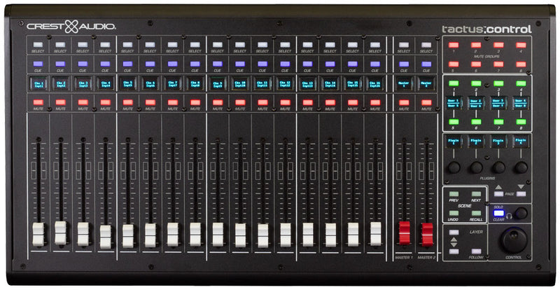 Surface de contrôle avancée Peavey TACTUS-CONTROL avec faders motorisés